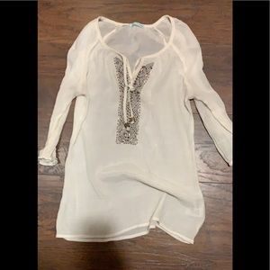 Maurice’s long sleeve with tie